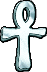 Clouds Blue Ankh