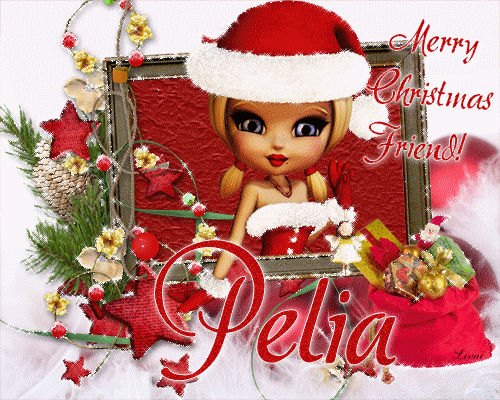 Merry Christmas Friend-Pelia
