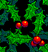 Christmas Holly Background