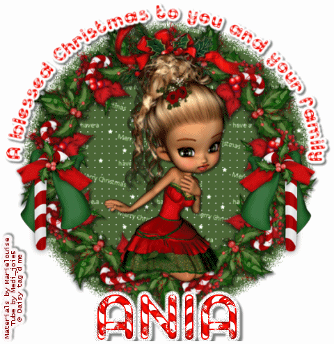 Wishing you a blessed xmas.Ania
