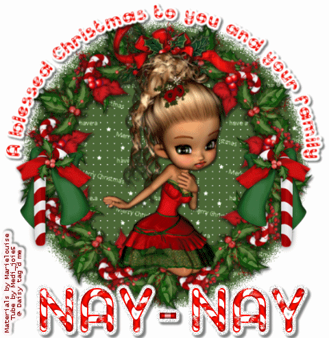 Wishing you a blessed xmas. Nay-Nay