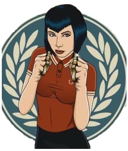 Skinhead girl