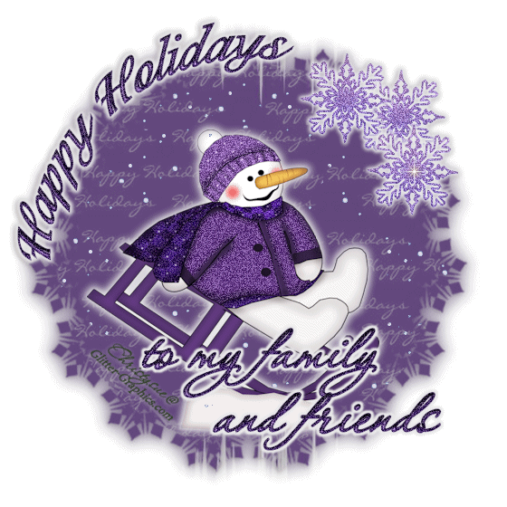 Snowman-Happy Holidays