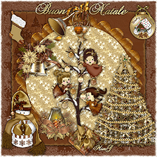 Golden christmas