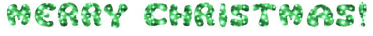 Merry Xmas Green