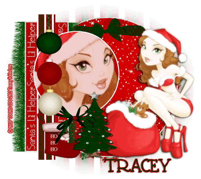 Santa's Lil Helper-Tracey