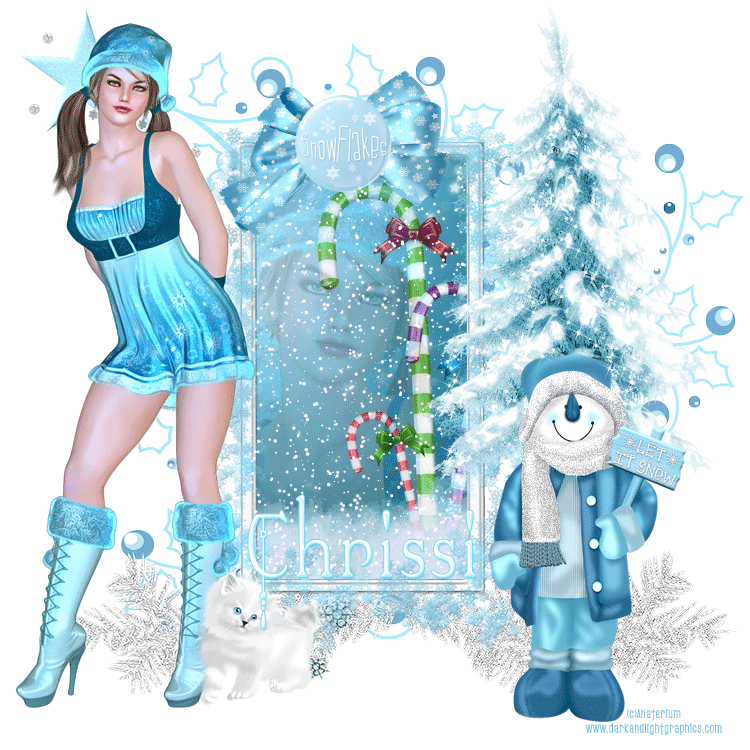 Chrissi-Soft Snowflakes