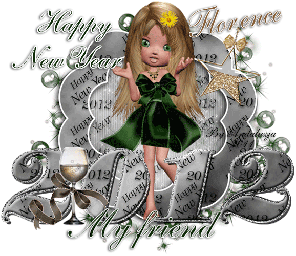 Happy New Year my friend-FLORENCE