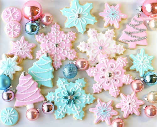kawaii christmas cookies