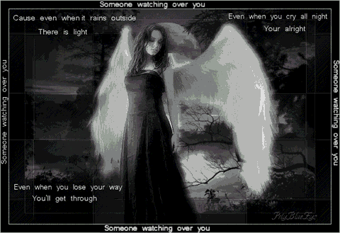 Angels are watching over you