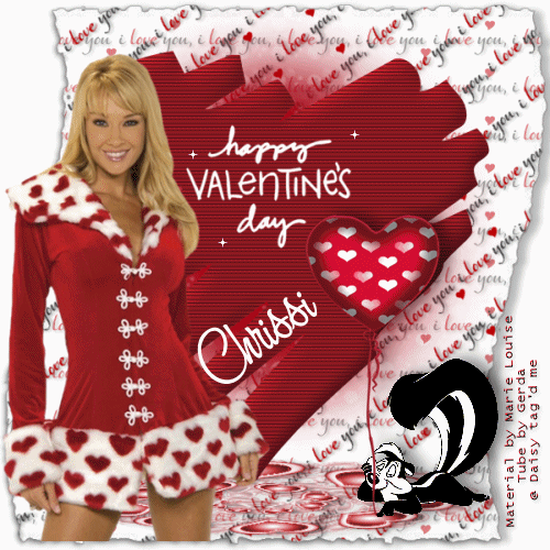 Happy valentine's day. Chrissi