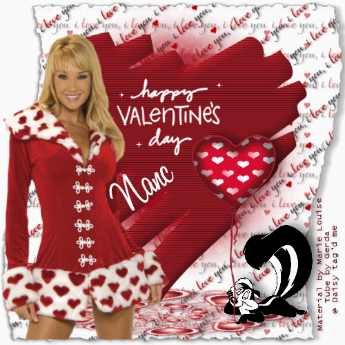 Happy Valentine's day. Nanc