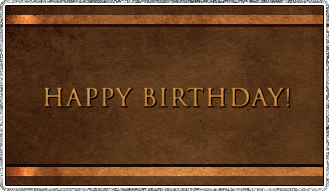 Happy birthday