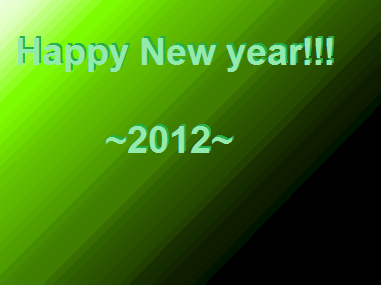 Happy new year