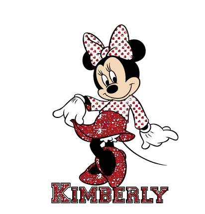 Minnie With The Name Kimberly
