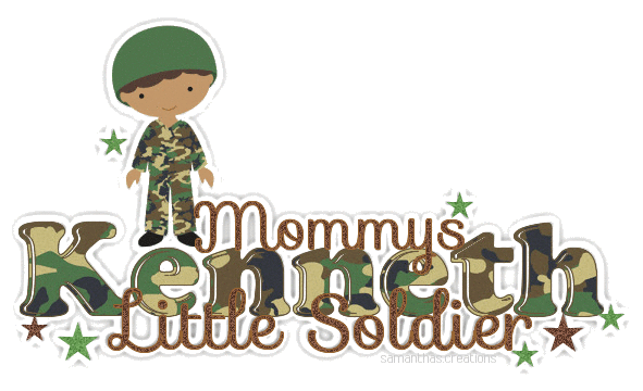 Kenneth: Mommy's Little Soldier!