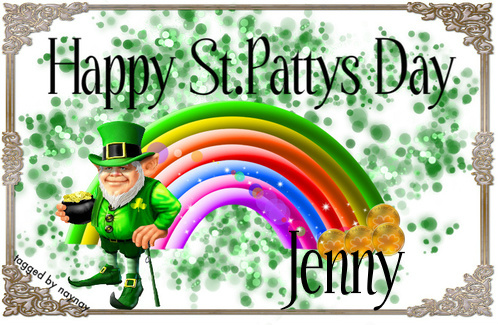 happy st. patricks day jenny
