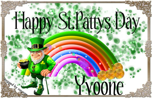 happy st. patricks day yvoone