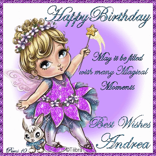Birthday Greeting - Andrea
