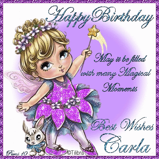 Birthday Greeting - Carla