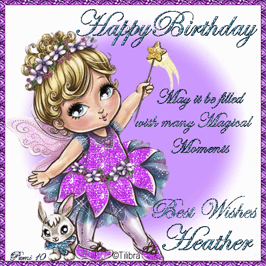 Birthday Greeting - Heather