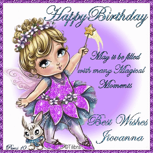 Birthday Greeting - Jiovanna