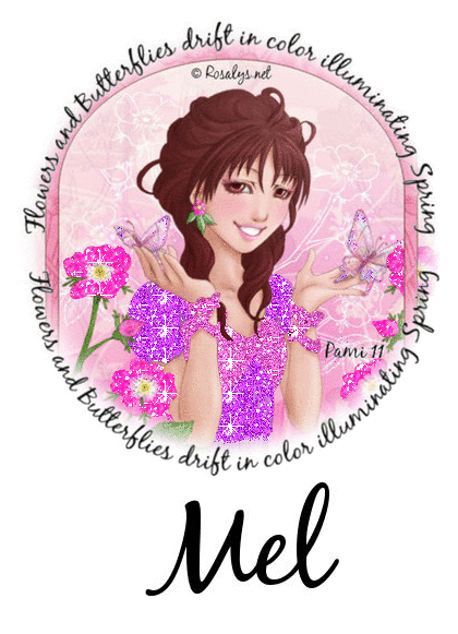 Flowers & Butterflies - Mel