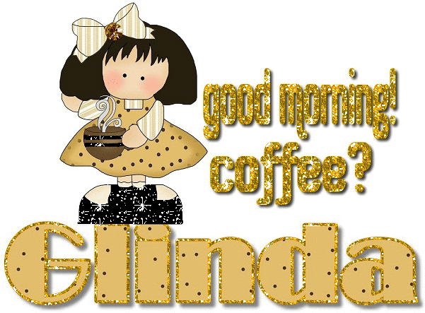 Sweet girl with coffee- Glinda