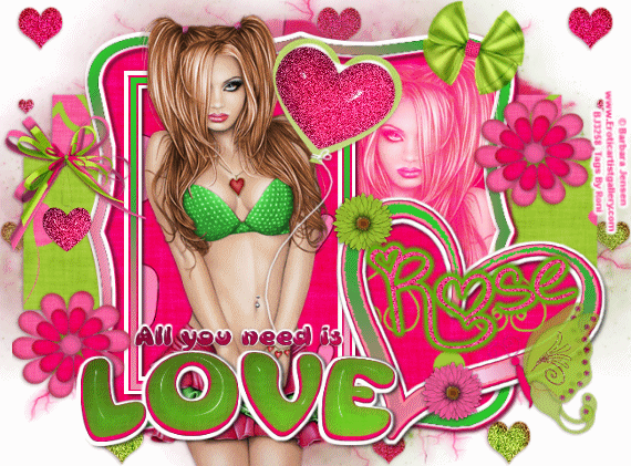 All You Need Is Love - Rose
