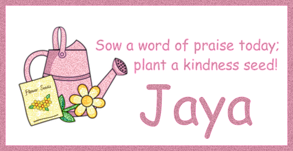 Plant Kindness - Jaya