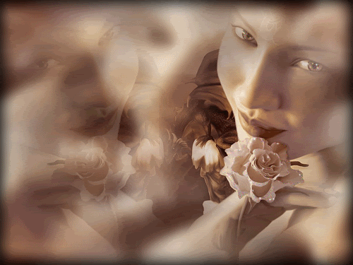 Girl with rose