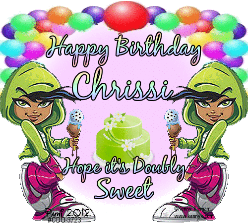Happy Birthday - Chrissi