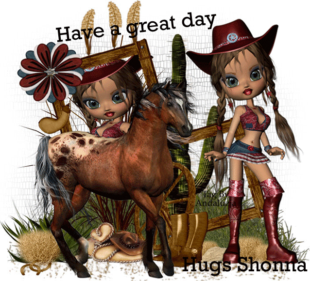 Have a great day-SHONNA