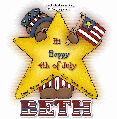 Hi Happy 4th of July Beth