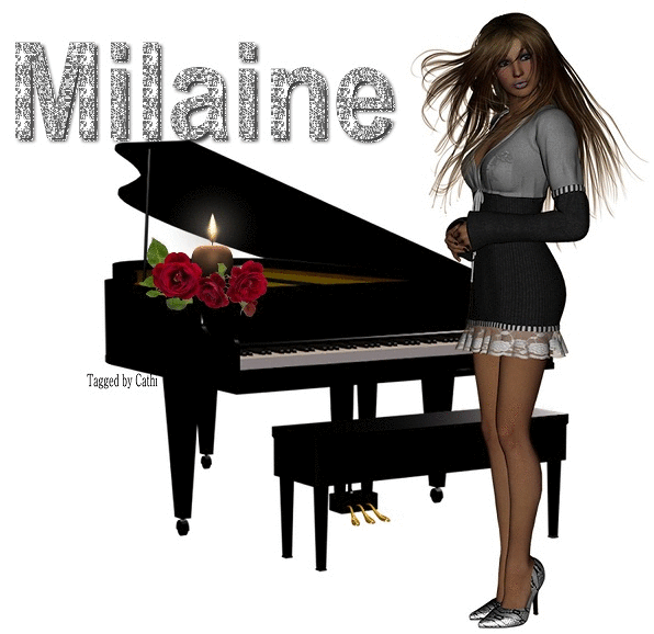 Girl with Piano - Milaine