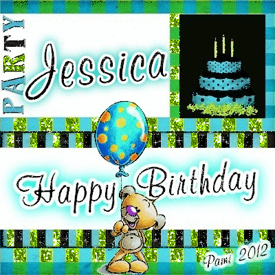 Happy Birthday - Jessica - aug bir