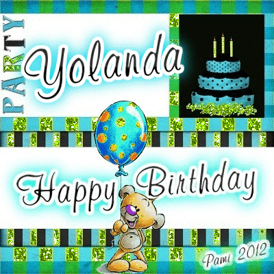 Happy Birthday - Yolanda - aug bir