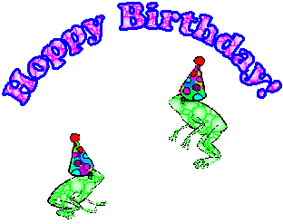 birthday frogs