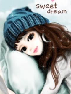 cute girl sweet dream