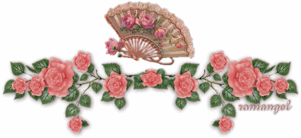 Coral Roses W/ Fan