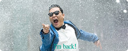 PSY IS BACK FINALLY!