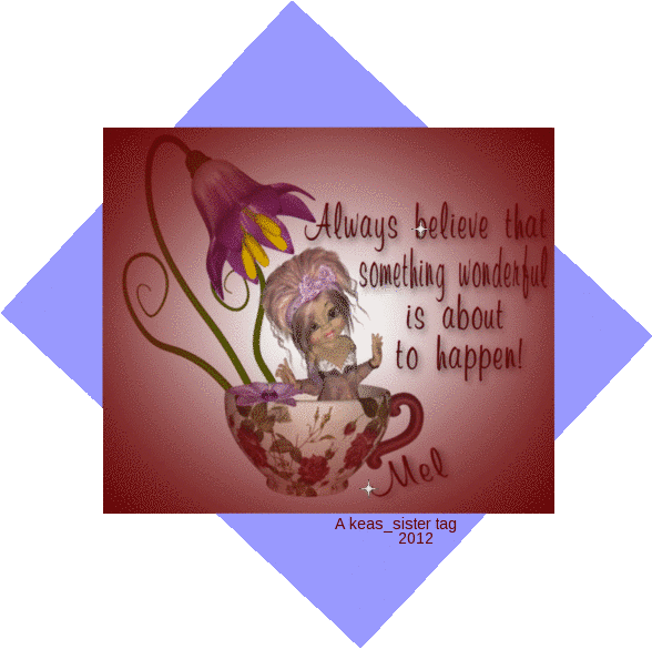 Mel - Always believe - Girl In Cup