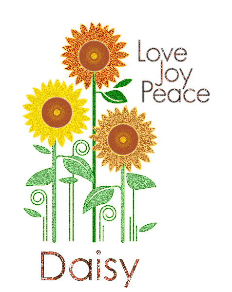 Love, Joy, Peace - Daisy