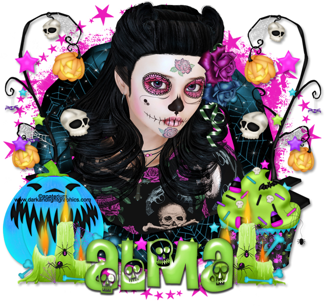 Alma-Dia de muertos girl