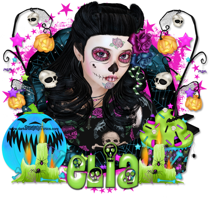 Elia-Dia de muertos Girl