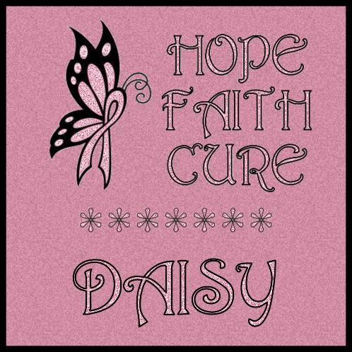Breast cancer awareness - Daisy