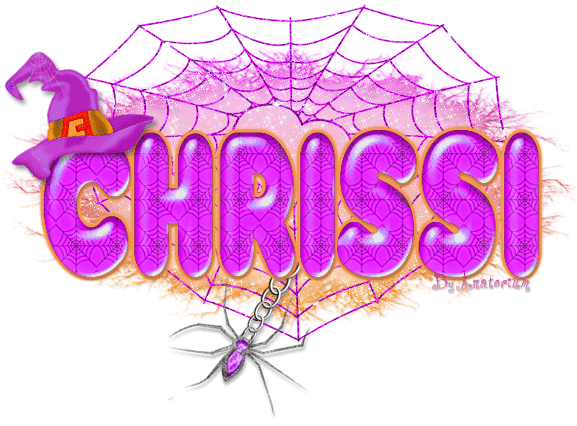 Chrissi-Violet Halloween Spider