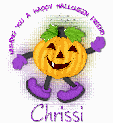 Wishing you Happy Halloween.Chrissi