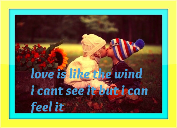 love is like the wind