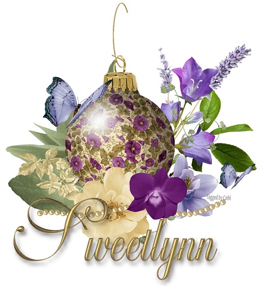 Purple ornament - Sweetlynn